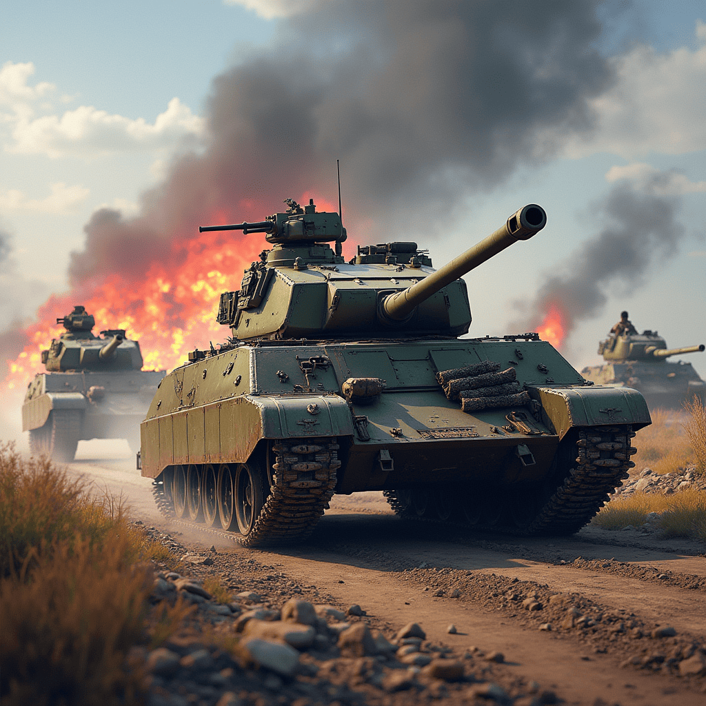 танковые бои в World of Tanks Blitz